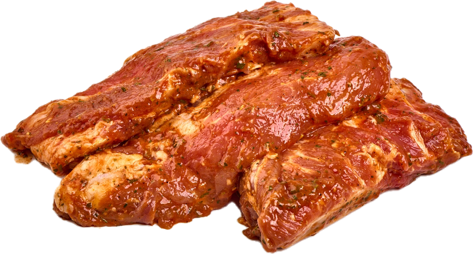 Gaar BBQ Vark Rib Party Pack / Pork Cooked BBQ Rib Party Pack (3kg)